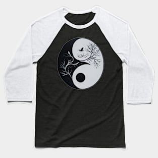 yin and yang symbol Baseball T-Shirt